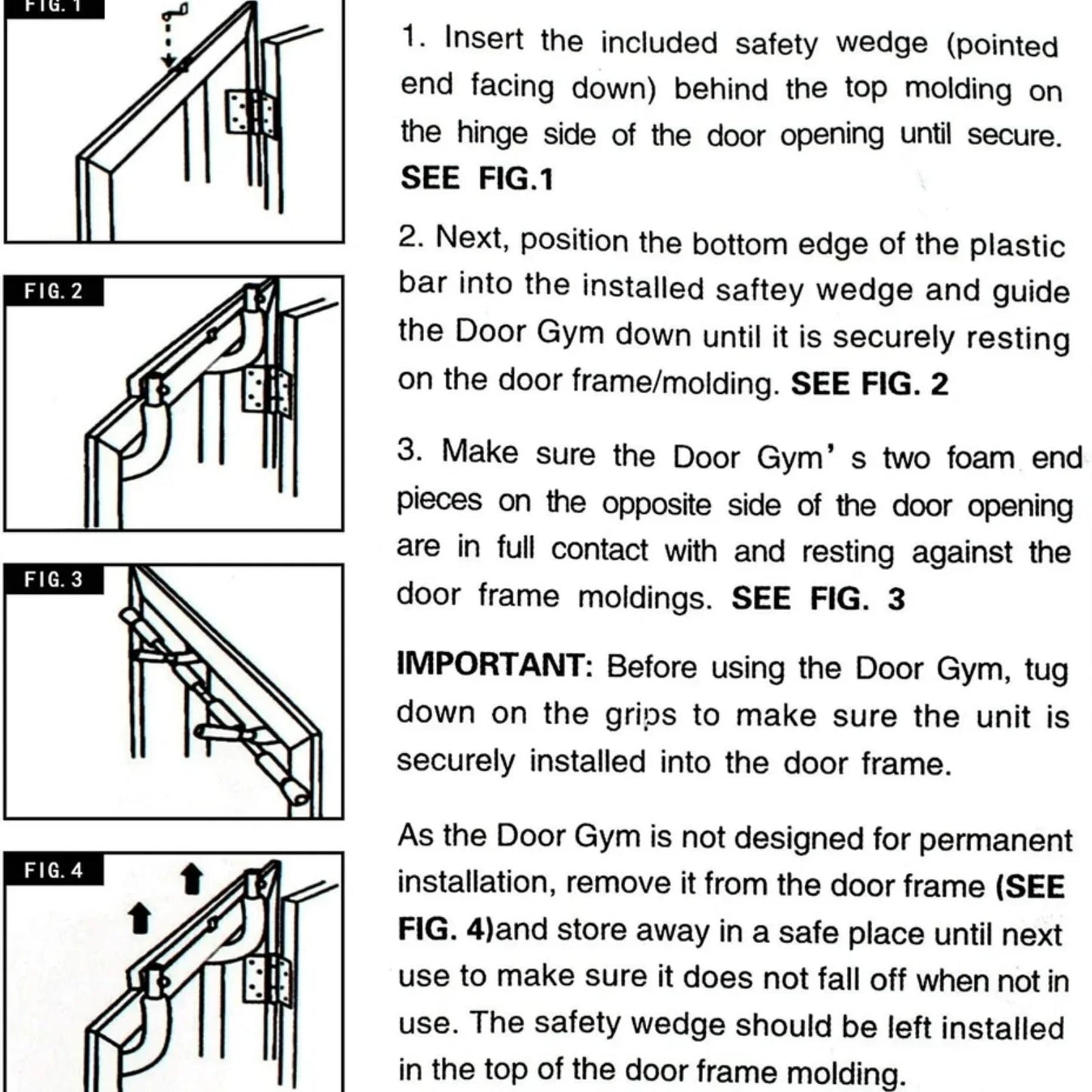 Doorway Chin up Bar Pull up Bar Sit up Mutil-Function Home Gym Strength Training